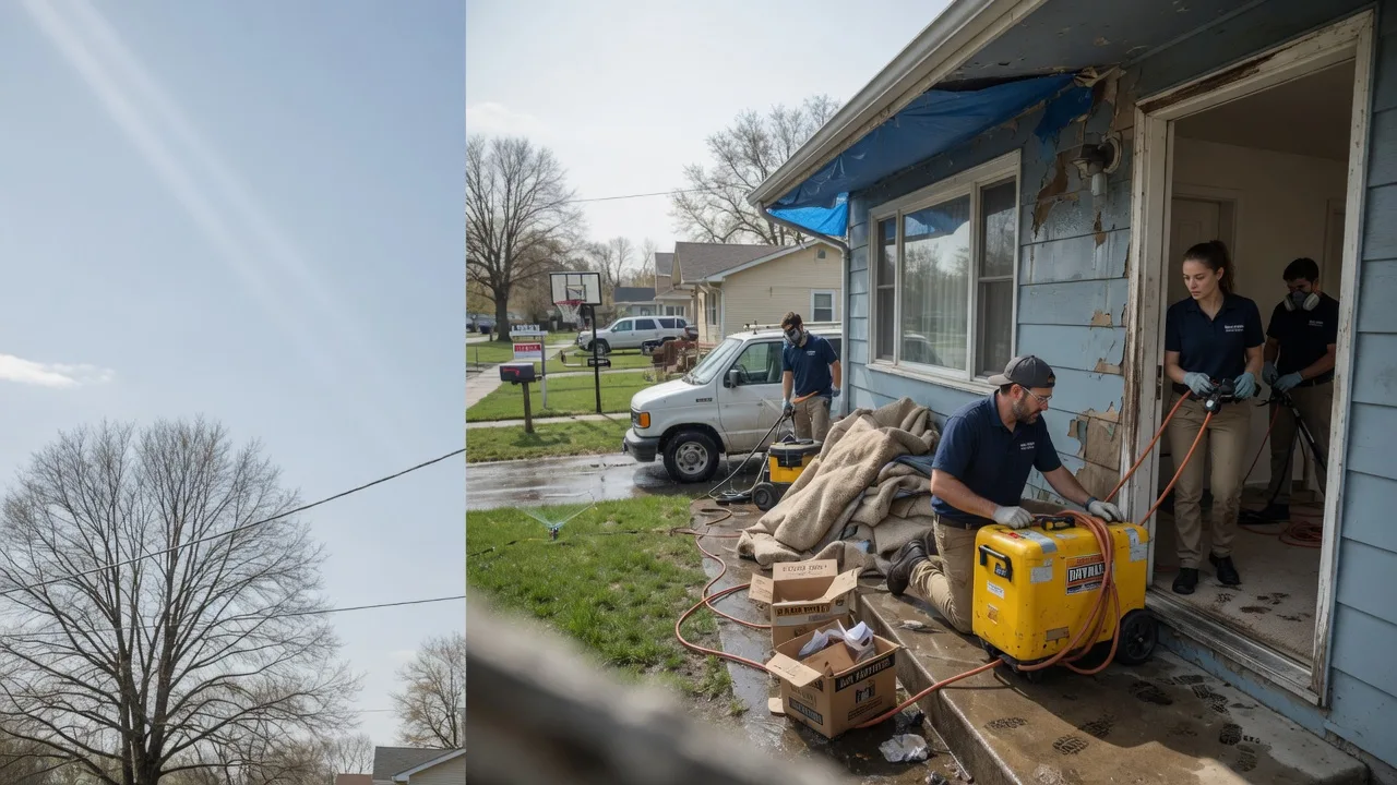 Basement Flood Cleanup in Bellwood, PA near me